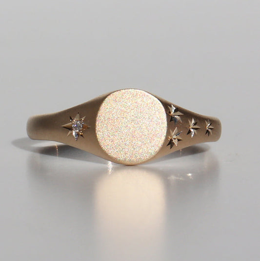 STARRY SIGNET RING2