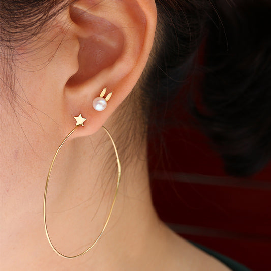 PEARL BUNNY&CAT STUD