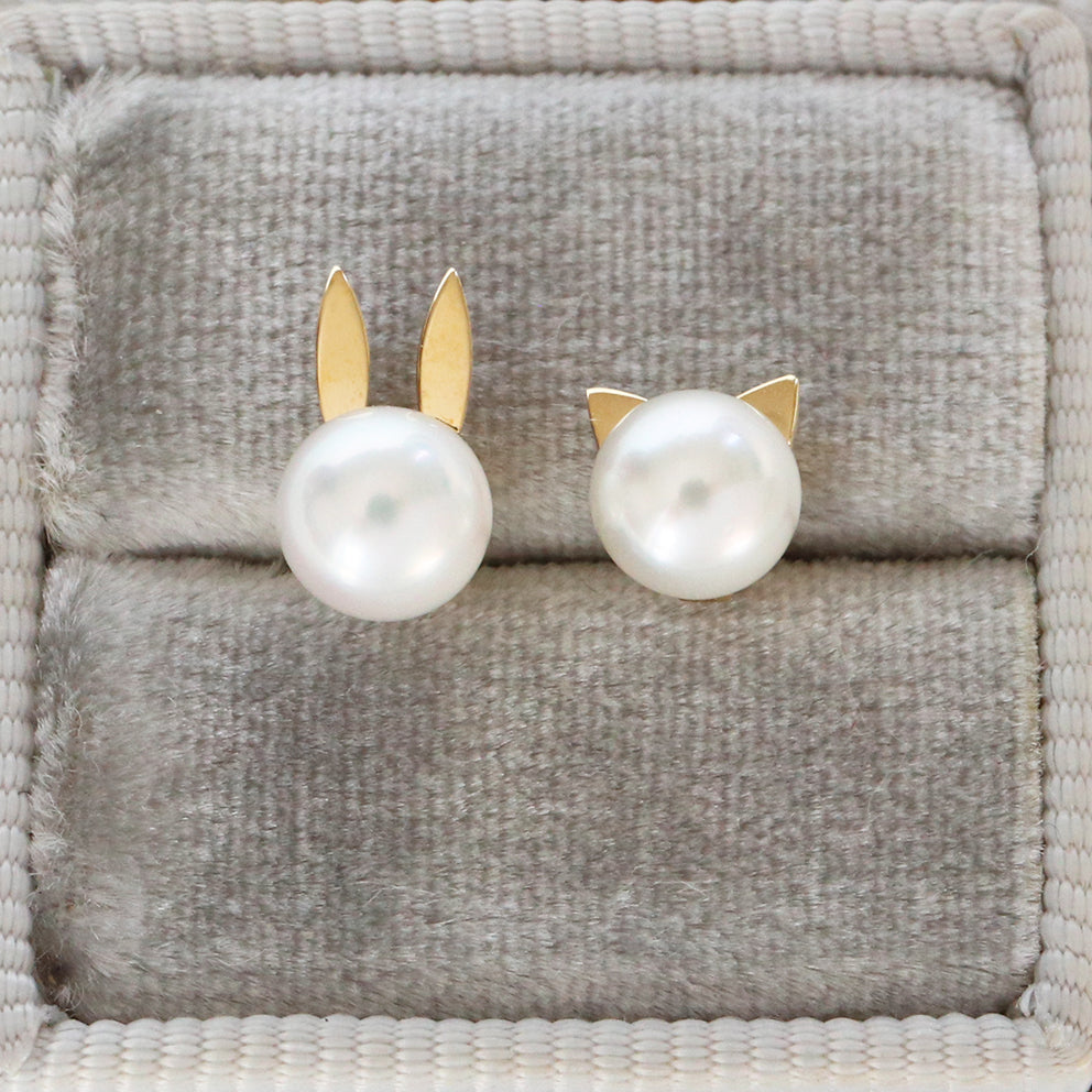 PEARL BUNNY&CAT STUD