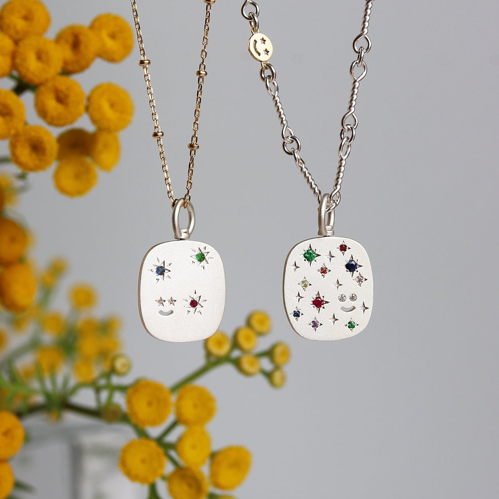 MULTI COLOR TINY SMILEY CHARM