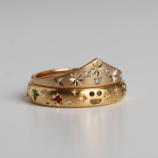 TINY SMILE MULTI COLORED BAND