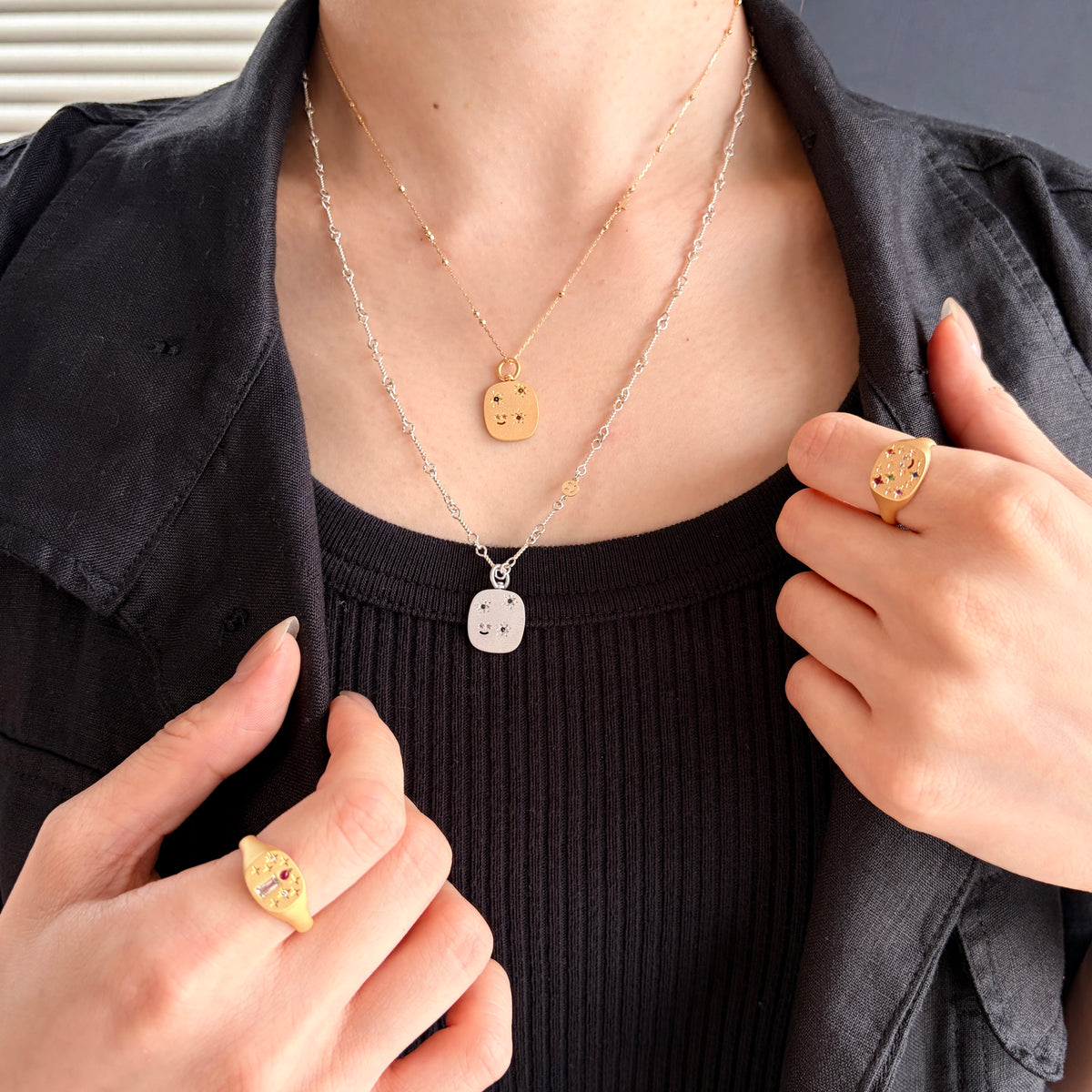 MULTI COLOR TINY SMILEY CHARM