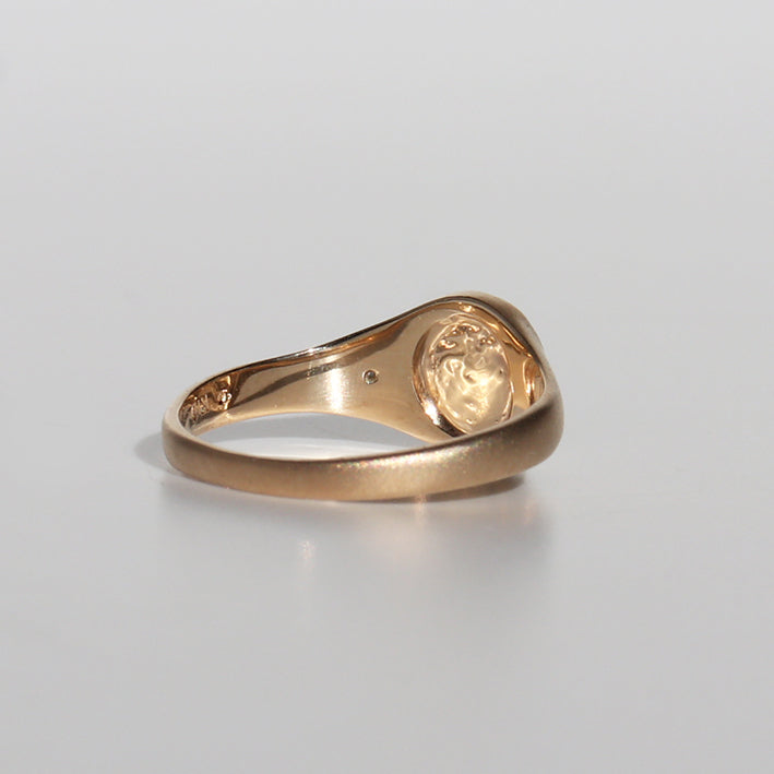 STARRY SIGNET RING