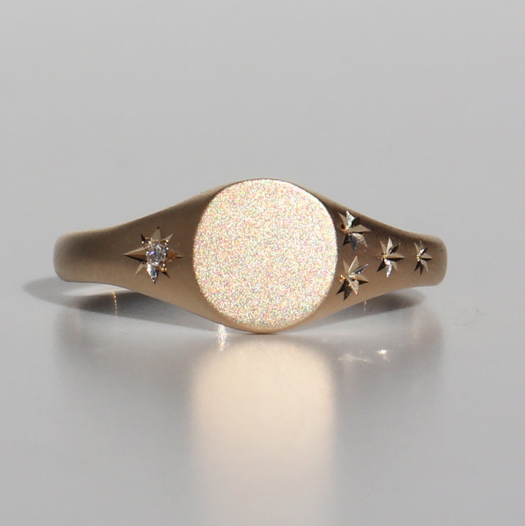 STARRY SIGNET RING2