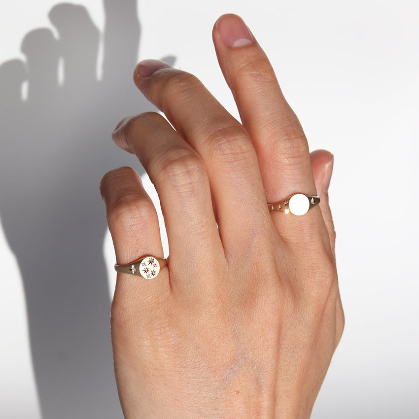 STARRY SIGNET RING2