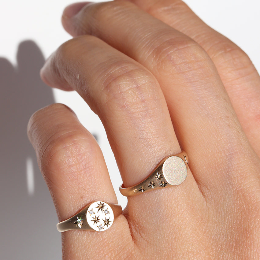 STARRY SIGNET RING2