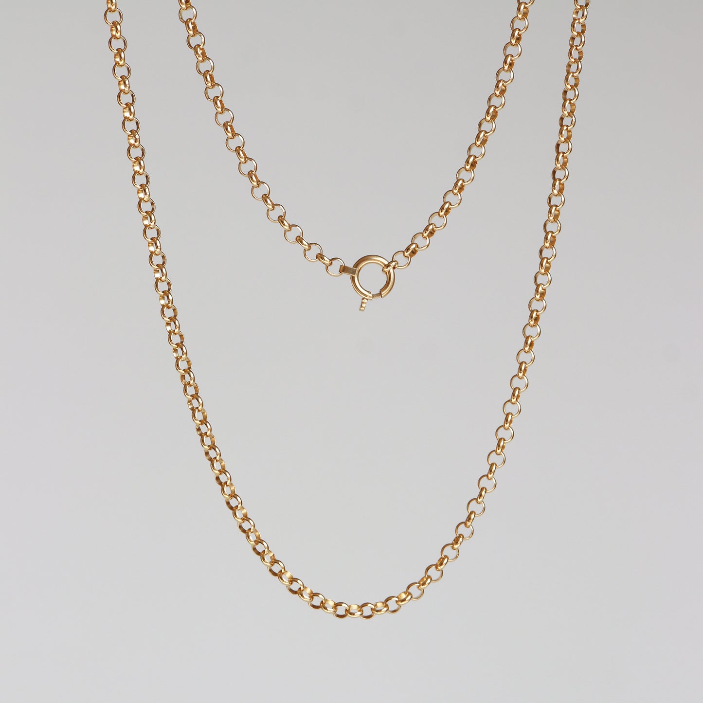 HEAVY ROLO CHAIN NECKLACE